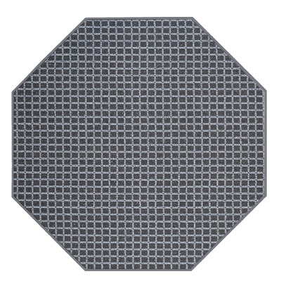 Tapis noir Imogen-Leigh Grid