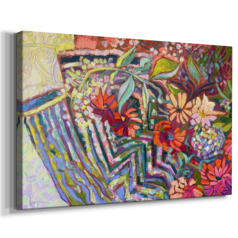 Chemin de jardin sinueux - Cavas enveloppés de galerie, 12 x 18