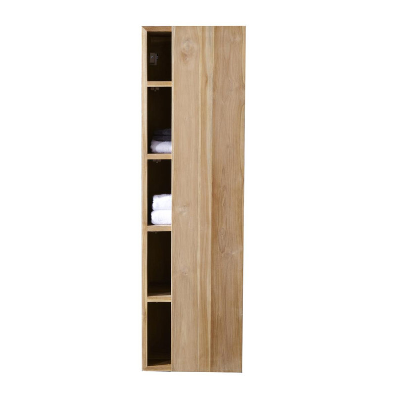 Typo Solid Wood Linen Cabinet