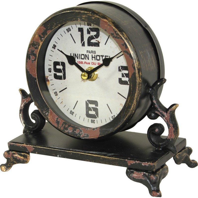 Waits Metal Wall Clock