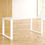 Jorgensen Glass Steel Writing Desk