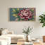 Tableau encadré sur toile à motif floral, 122 x 61 cm (48 x 24 pouces), lot de 1-676700565
