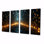 Momentum Mirage I - Abstract Geometric 4 Piece Wall Art