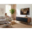 Solid Wood and Glass TV Stand