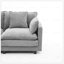 3-Seat Combo Sofa With Storage Ottoman For Living Room, Apartment, And Compact Spaces, L-Shaped Sectional Couch With Footrest-608497109