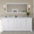 Avery 80'' Double Bathroom Vanity with Marble Top-51712111-51978351-115283371