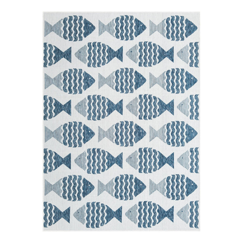 Tapis intérieur / extérieur d'extérieur Coastal, Rectangle 7 pi 1 po x 10 pi