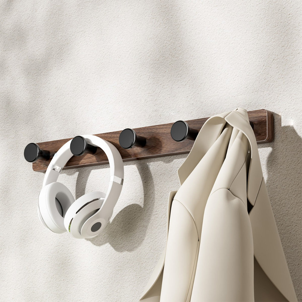 17 Stories 5 - Hook Wall Mounted Coat Rack 