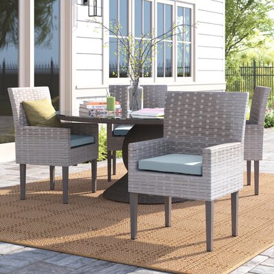 Rockport Patio Dining Armchair with Cushion -  Sol 72 Outdoorâ¢, TKC297b-DC-2x-C-SPA