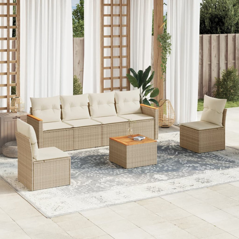 Ensemble de canapé de jardin Vidaxl