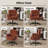 Criss Cross Chair With Armrests & Wheels For Cross-Legged Sitting-530997857