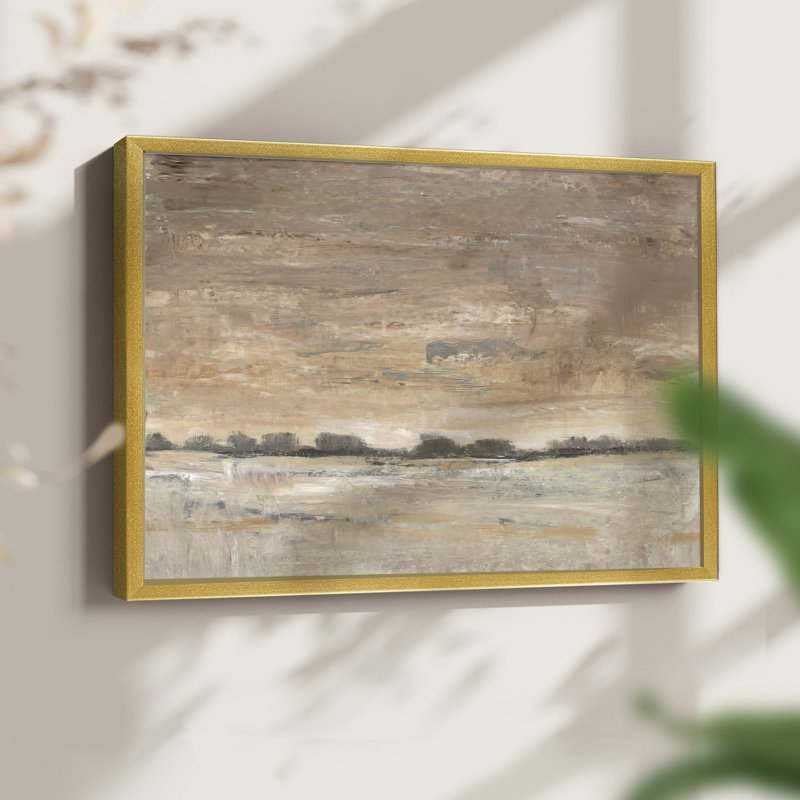Tôt le soir, lumière I - impression encadrée - réarmable, H 11 po x l 14 po