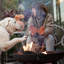 Alexs Round Metal Wood Burning Smokeless Fire Pit