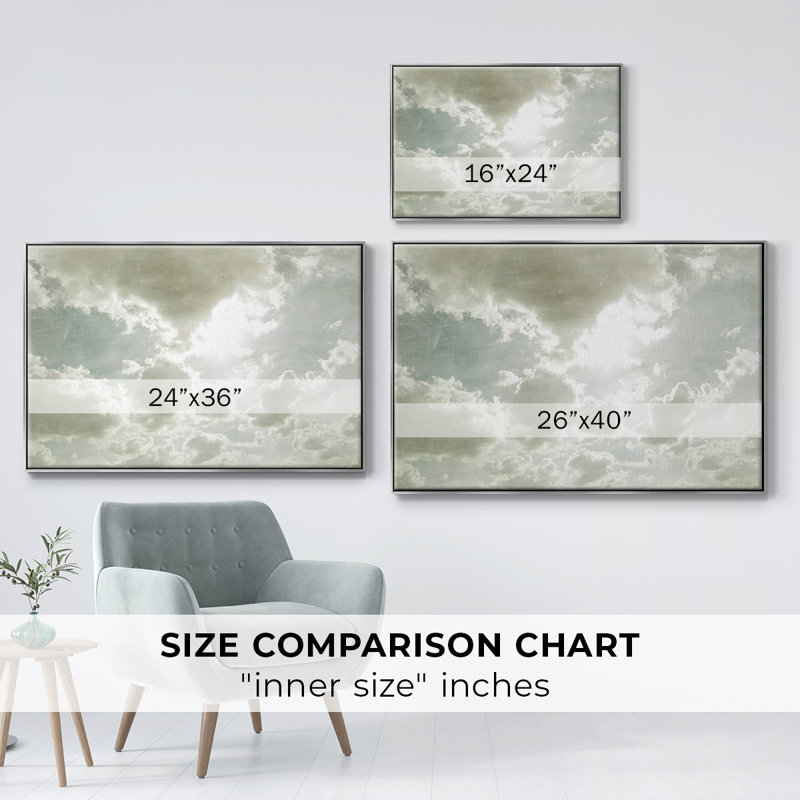 Sky Scrapers II, reproduction d'art sur toile, H 25 po x l 37 po x P 2 po, Argent