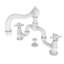 Chesterfield Bathroom Bridge Faucet with Drain Assembly-1167095367-1100787456