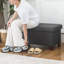 Banc de rangement avec repose-pieds 29 pouces-294609928