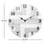 Wincott Manufactured Wood Wall Clock-588550745