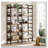 70.86” Tall 5-Tier  Industrial Bookshelf