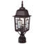 Tête de lanterne câblée à 1 lumière H 17,25 po Almere-31379982