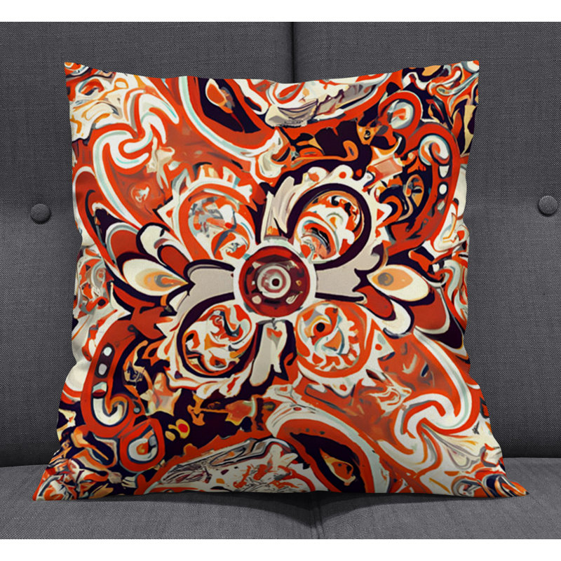 Coussin décoratif, Housse de coussin seulement - sans coussin, H 16 po x l 16 po