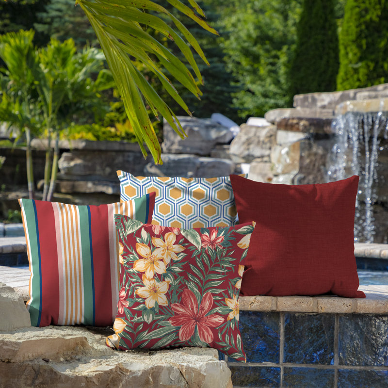 ARDEN Ruby Square Pillow Cover & Insert
