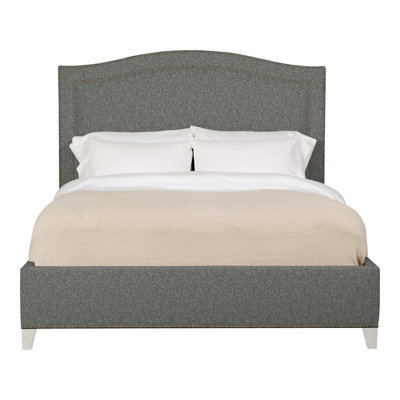 Caroline/Casey Queen Upholstered Low Profile Panel Bed