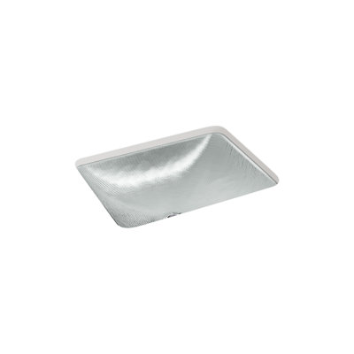Yepsen Glass Undermount Bathroom Sink