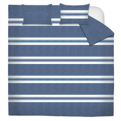 Polyester Ring Stitch Striped Comforter