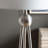 Steel Floor Lamp With Linen Shade-106951524-106951522