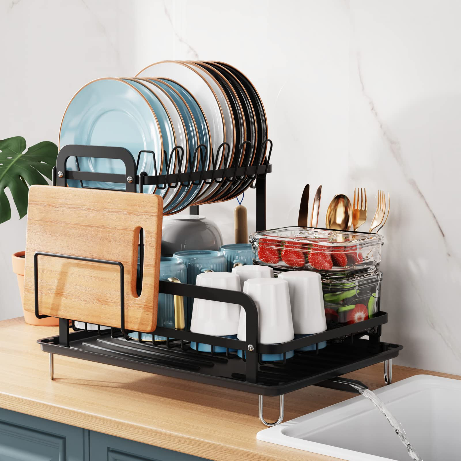 Best Over-the-Sink Dish Racks: Foldable, Stackable Dish Drying Racks