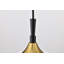 Luminaire suspendu en forme de cloche à 1 lumière Laureen-50631091
