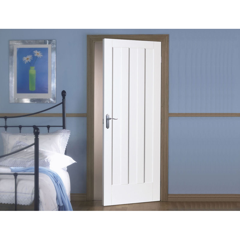 Adma Shaker Wood Internal Door, 198.1cm H x 68.6cm W x 3.5cm D