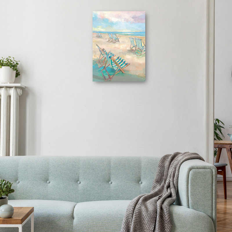 Seaview by Studio Arts Canvas Art Print, 24" H x 18" W x 1.5" D