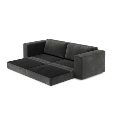 Donatella 4 Seater Velvet Sofa Bed