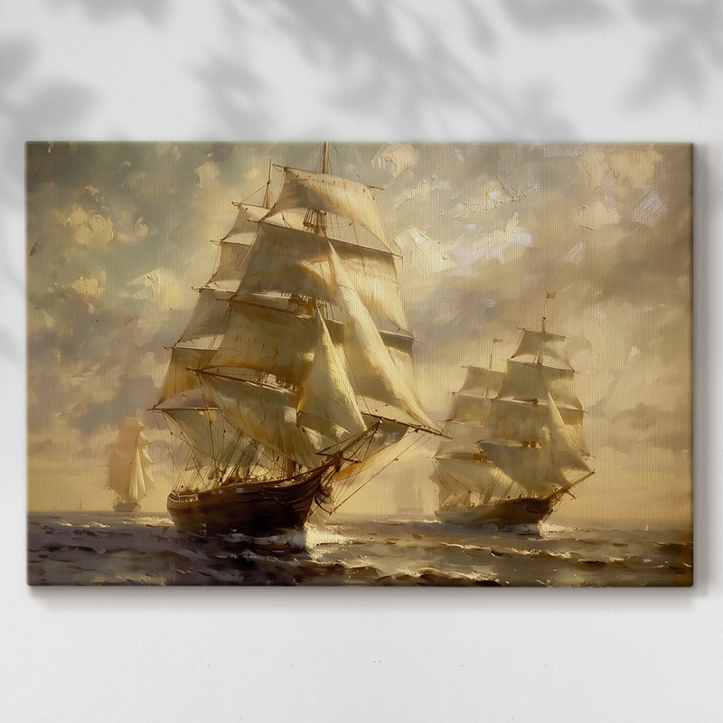 Série Nautical-CXCIX - Cavas enveloppés de galerie, 40 x 60