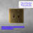 Ozarke Modern Brass Toggle Switch-123349561-123349568