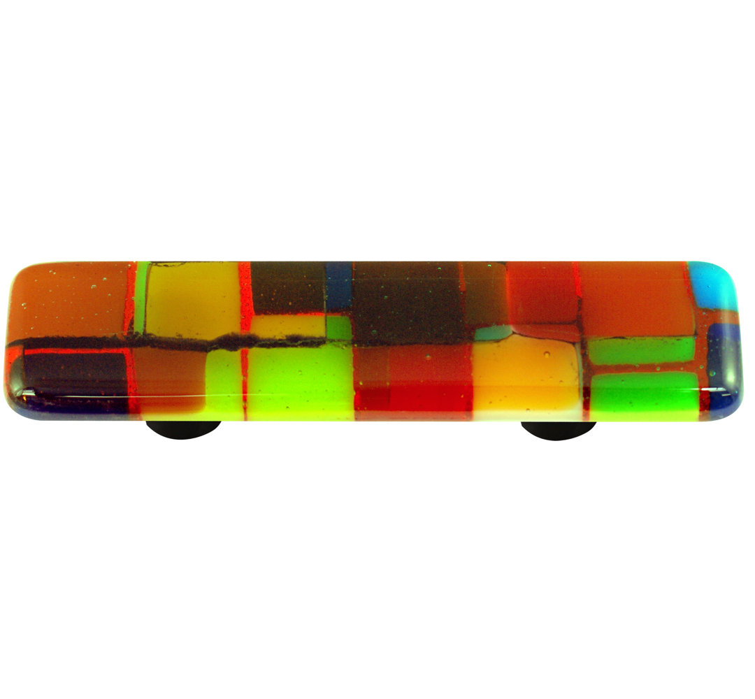 Artist Mosaic 3" Center to Center Bar Pull Aquila Art Glass Post 