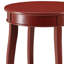 Table d'appoint ACME Aberta, rouge-61081005