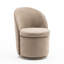 Tabouret de coiffeuse pivotant rembourré-220756075