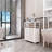 White Large Capacity Bamboo Storage Cabinet Furniture For Bathroom Living Room Bathroom Bamboo Storage Cabinet With Shelves-515456971