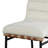 Matao White Fabric Counter Height Chair-93506486