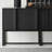 Modern simple industrial style sideboard cabinet