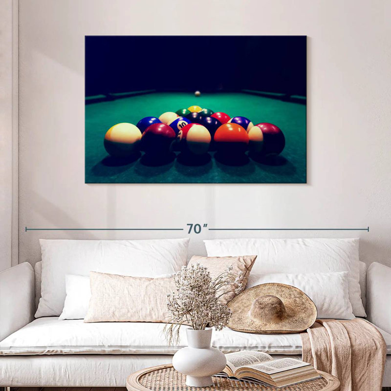 Senne Billiard Balls, 30" H x 45" W