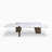Simple natural marble creative coffee table