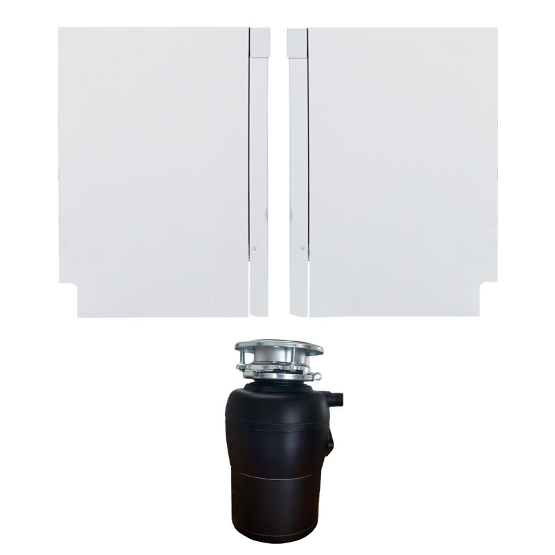 Lave-vaisselle 24 po Equator, Blanc / Blanc