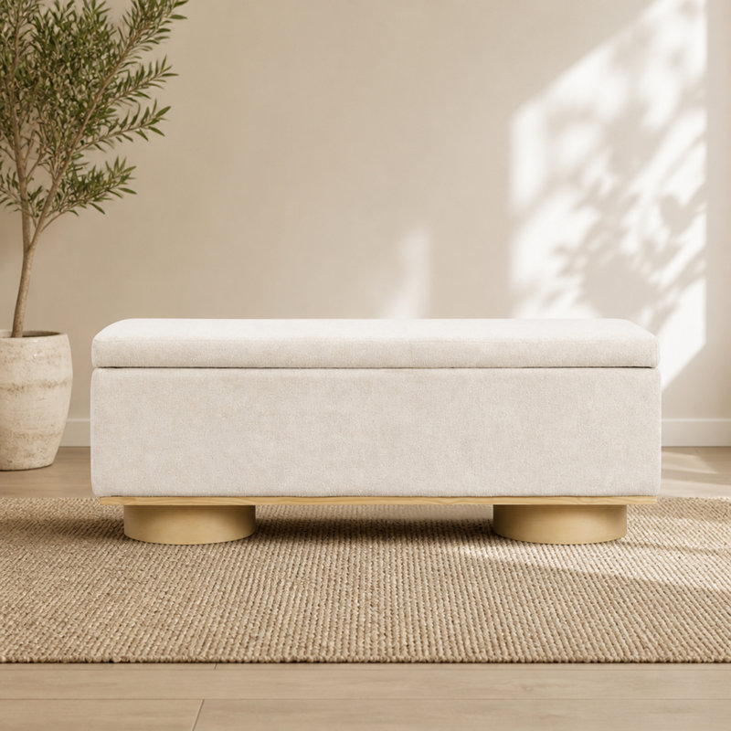 Banc de rangement avec plateau relevable Modern
