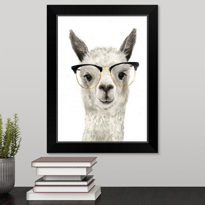 "calcul llama iii" , reproduction d’art encadrée novogratz
