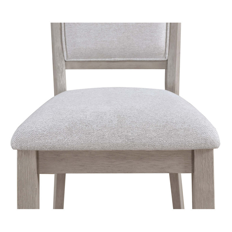 Ensemble de salle à manger 5 pièces, chaises rondes rembourrées