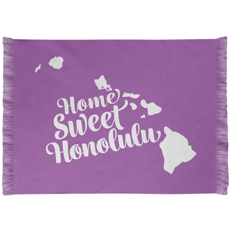 Tapis de zone mauve honolulu hawaii