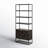 87" H x 36" W Iron Bookcase-96801125